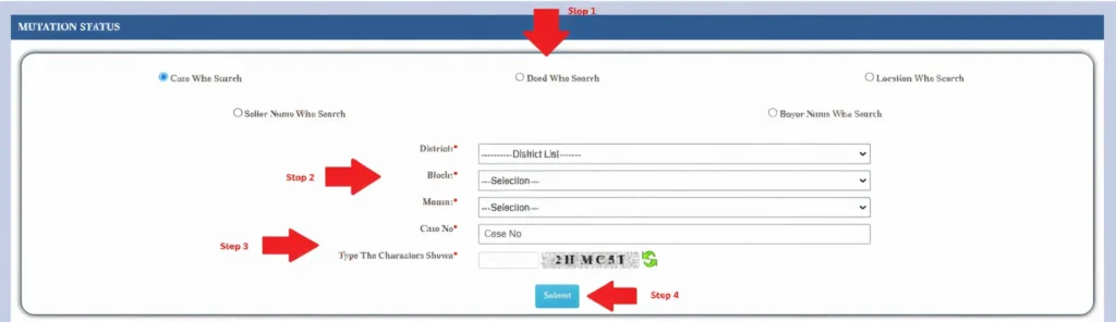 Check Mutation Status Online