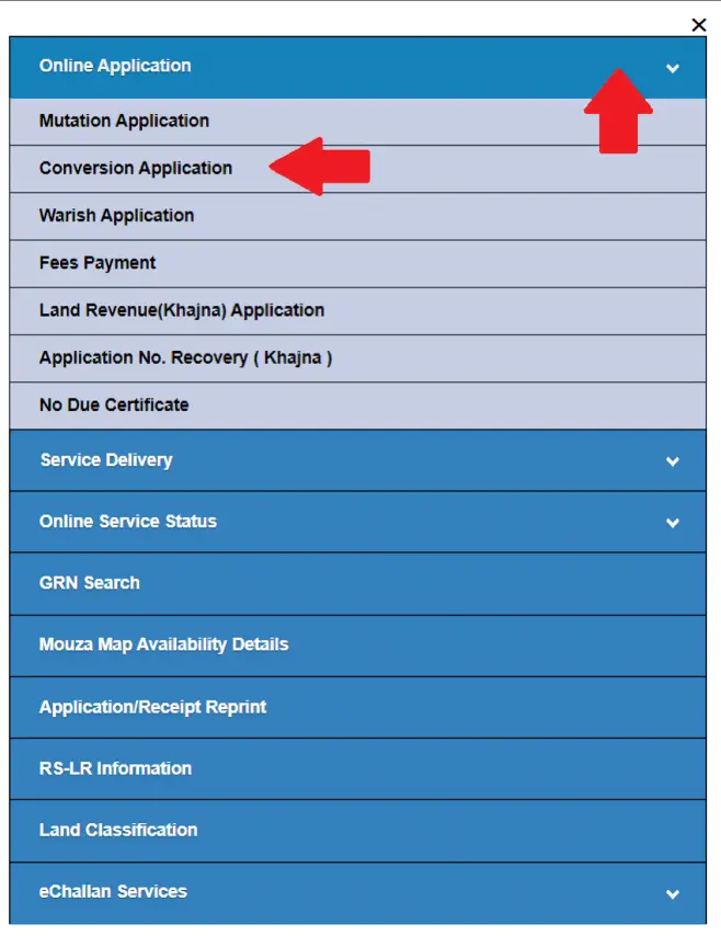 Land Conversion Application and Status Tracking Guide 2025