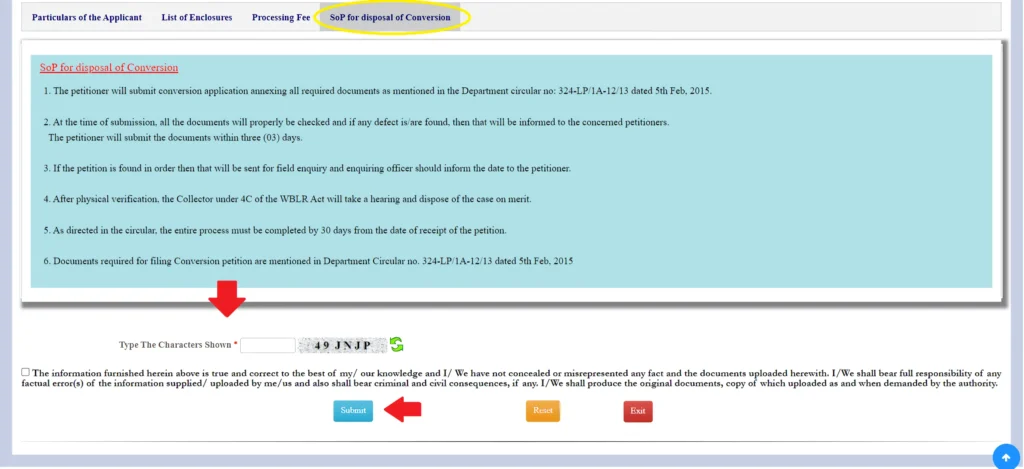 Land Conversion Application and Status Tracking Guide 2025