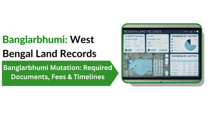 Banglarbhumi Mutation: Required Documents, Fees & Timelines
