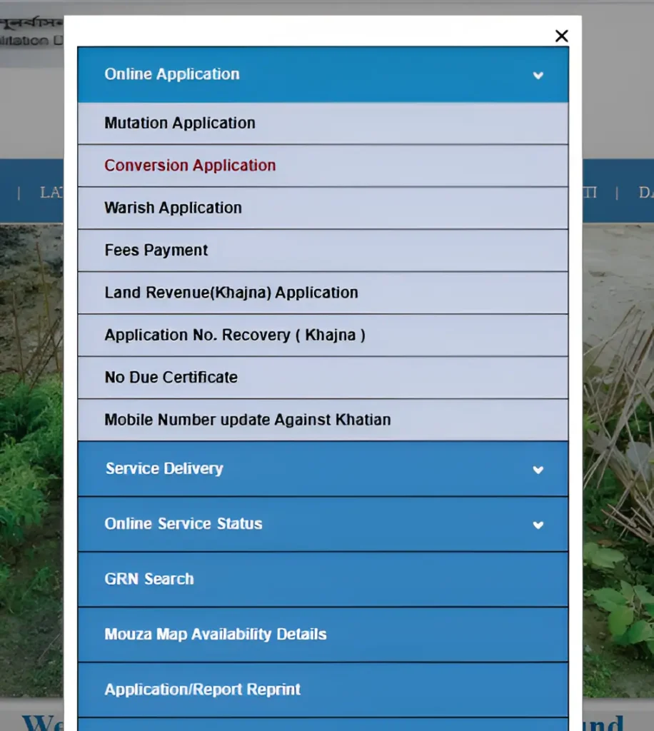 Banglarbhumi: No Due Certificate Online Application Guide
