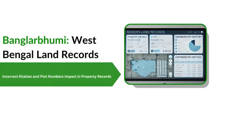 Incorrect Khatian and Plot Numbers Impact in Property Records