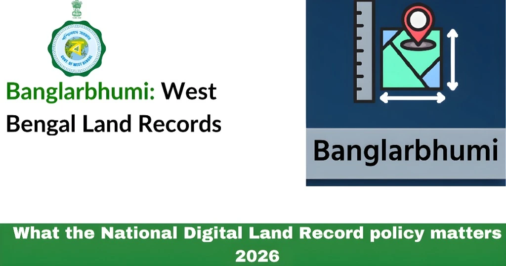What the National Digital Land Record policy matters 2026