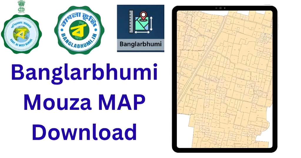 Step-by-step Guide to check mouza maps on Banglarbhumi.