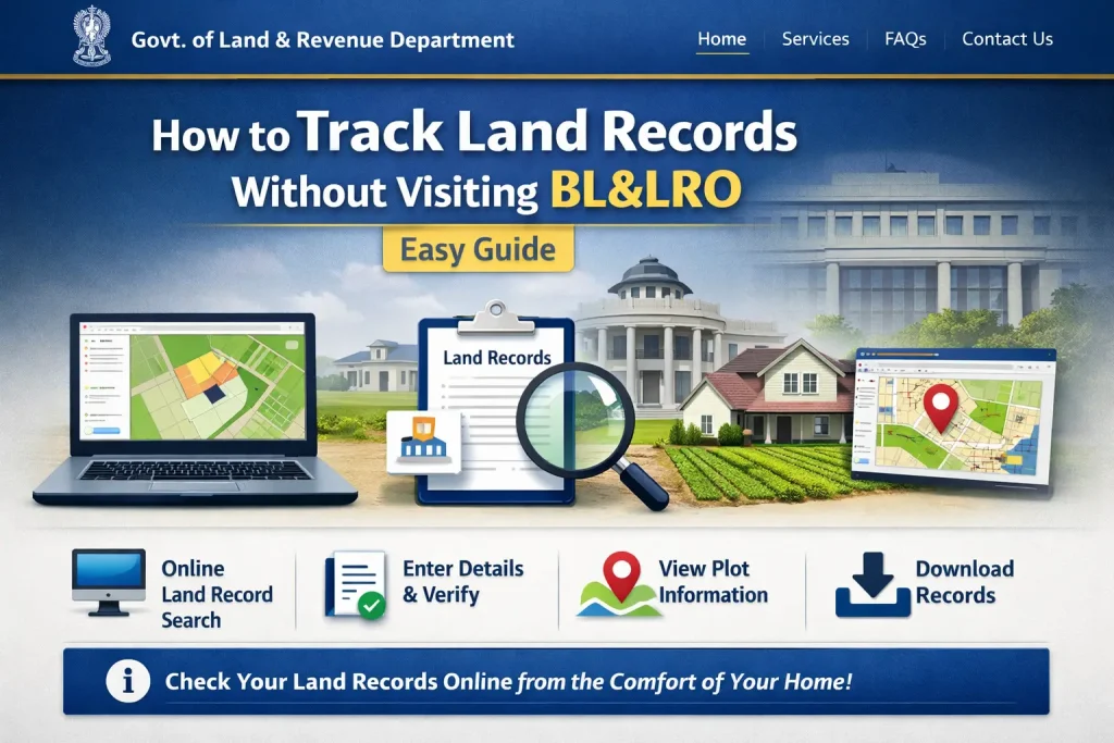 How to Track Land Records Without Visiting BL&LRO Easy Guide