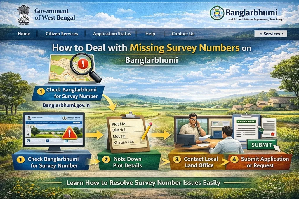 How to Deal with Missing Survey Numbers on Banglarbhumi