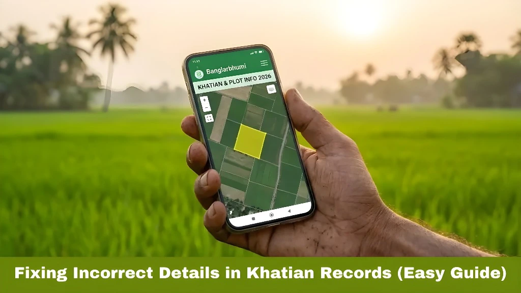 Fixing Incorrect Details in Khatian Records (Easy Guide)