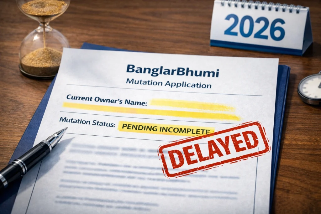 BanglarBhumi Mutation Delay Reasons 2026