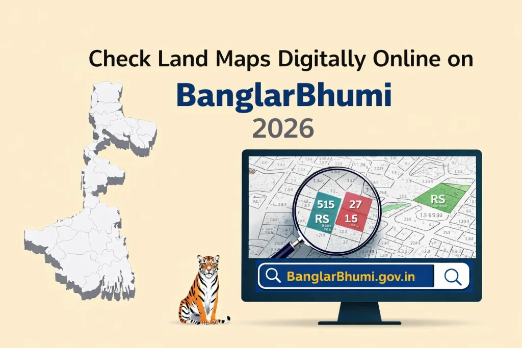 Check Land Maps Digitally Online on BanglarBhumi 2026