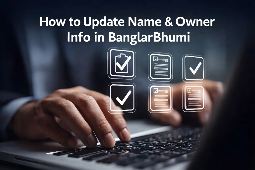 How to Update Name & Owner Info in BanglarBhumi