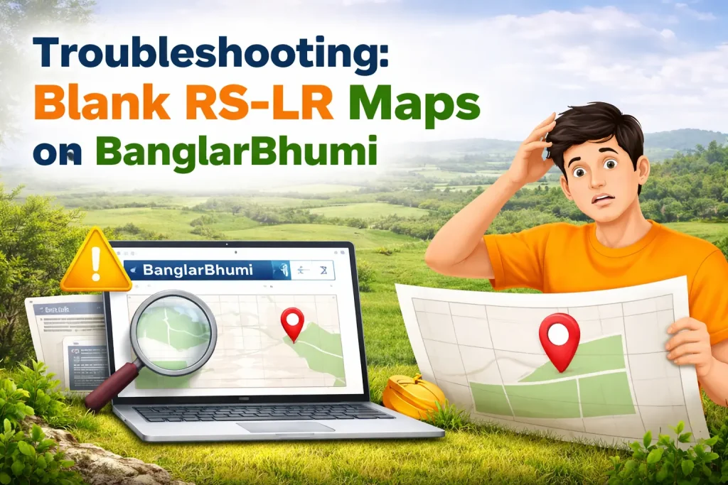 Troubleshooting: Blank RS‑LR Maps on BanglarBhumi
