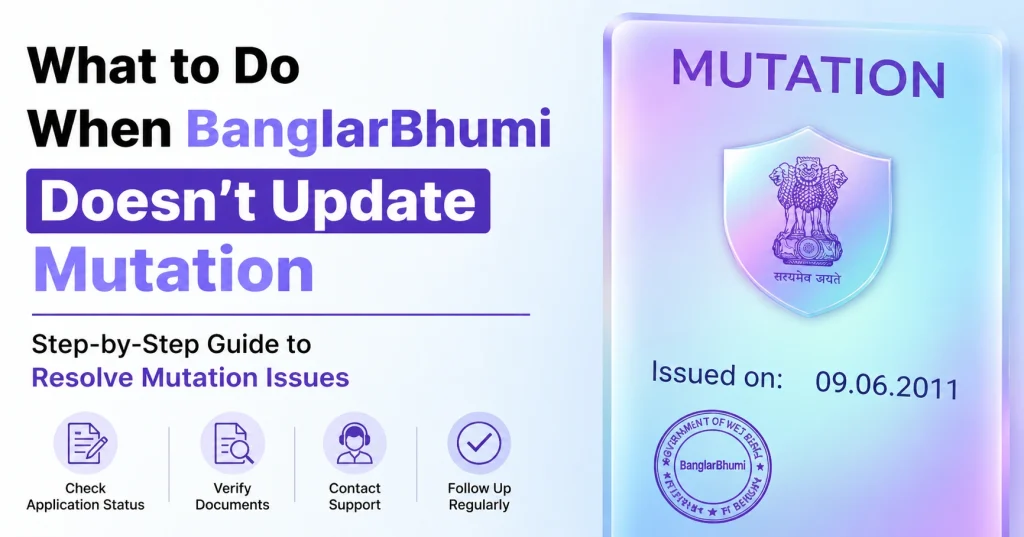 What to Do When BanglarBhumi Doesn’t Update Mutation