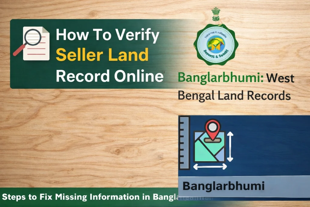How To Verify Seller Land Record Online