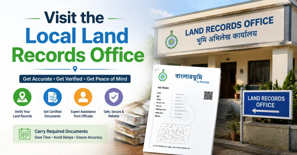 Visit the Local Land Records Office