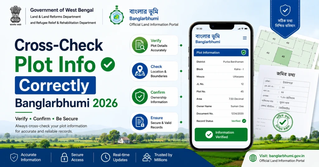 Cross‑Check Plot Info Correctly Banglarbhumi 2026